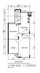 Blk 301 Hougang Avenue 5 (Hougang), HDB 3 Rooms #627383501